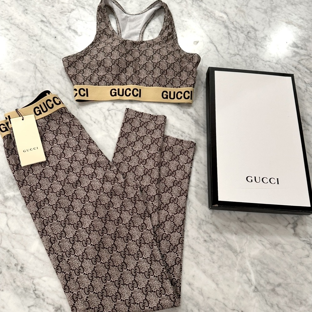 Gucci work out top and pants